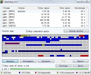 UltraDefrag v6.1.0 中文版 | 磁盘整理工具