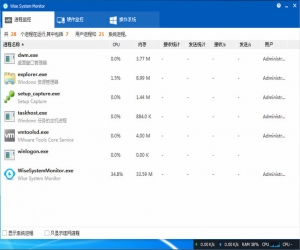 系统监视器(Wise System Monitor) v1.33 中文绿色版 | 系统监视器下载